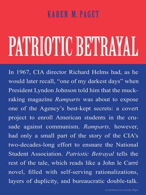 cover image of Patriotic Betrayal